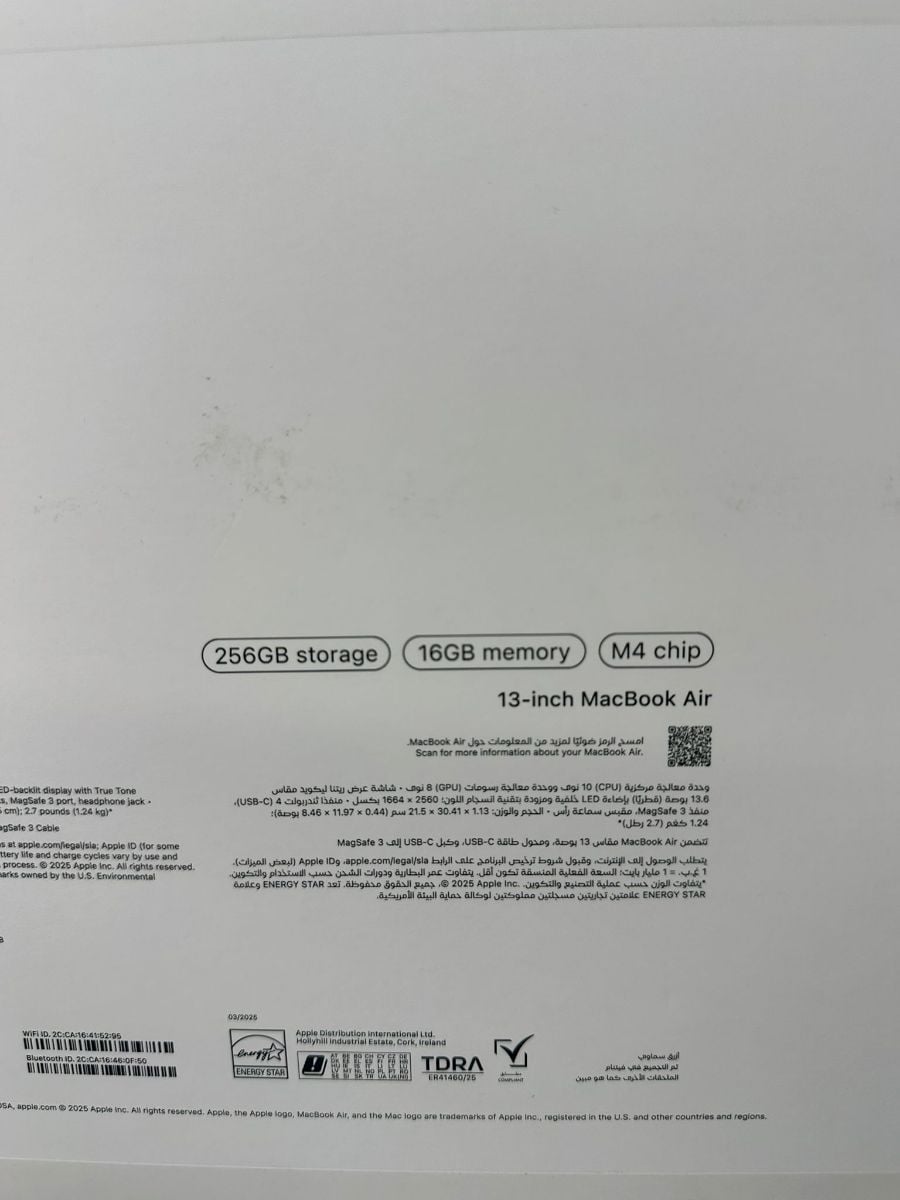Mackbook air m4 13inch 256gb - Image 8
