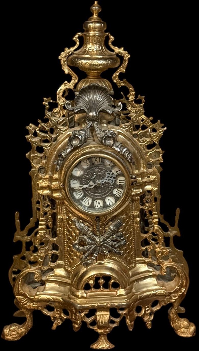antique clock - Image 7