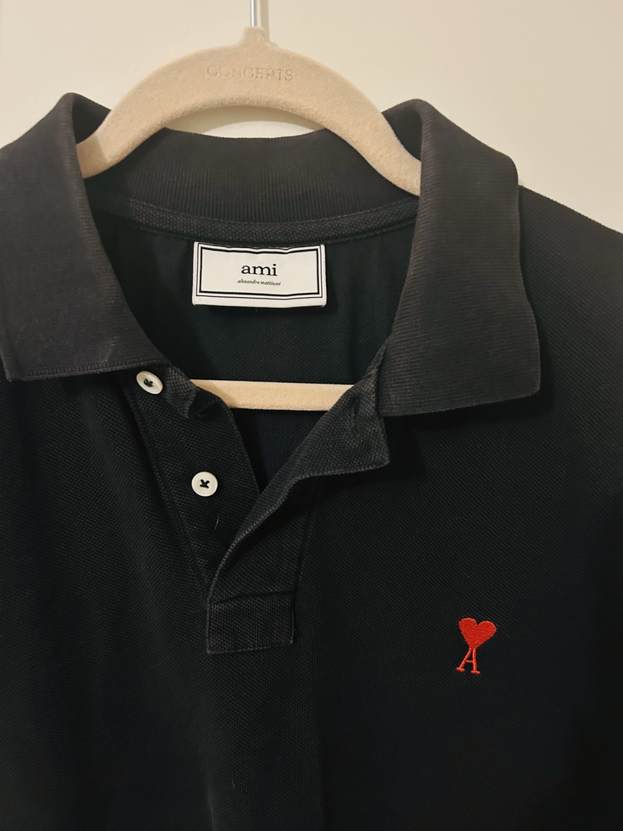 Ami Paris men’s polo shirt - Image 1
