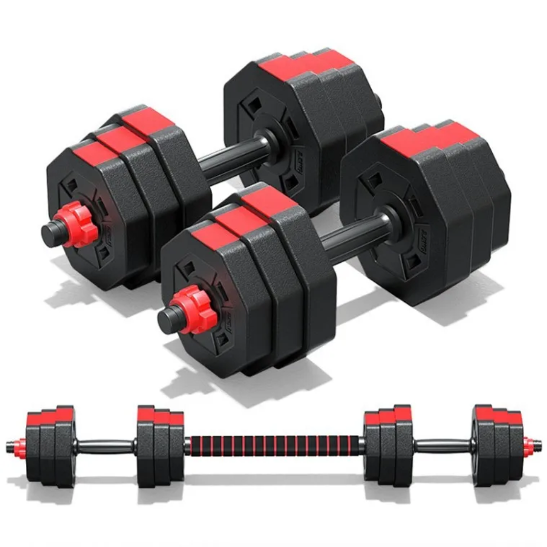 Dumbbells and barbel set  - Image 8