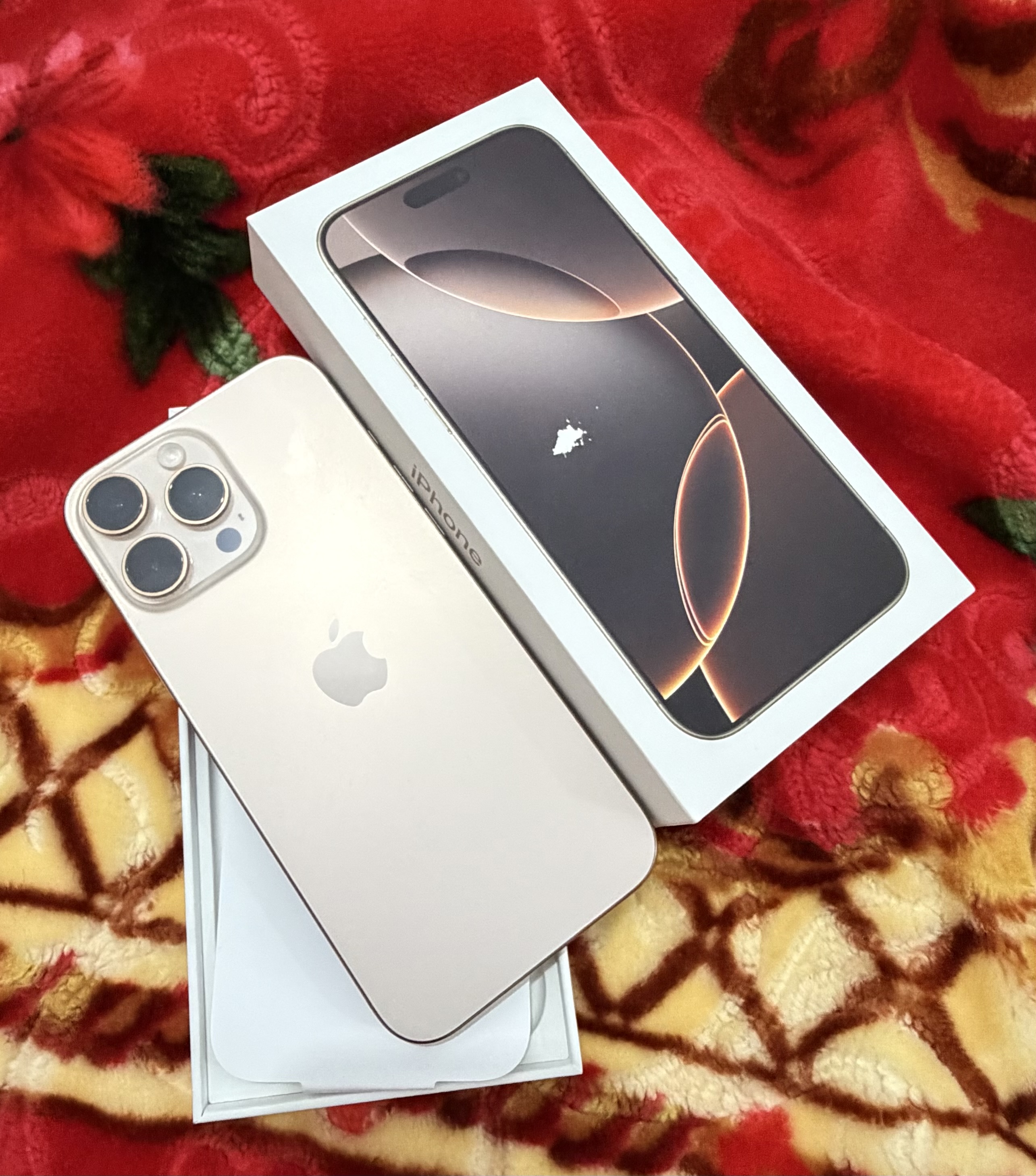 iPhone 16 Pro Max – 256GB | Gold Platinum | Excellent Condition - Image 1