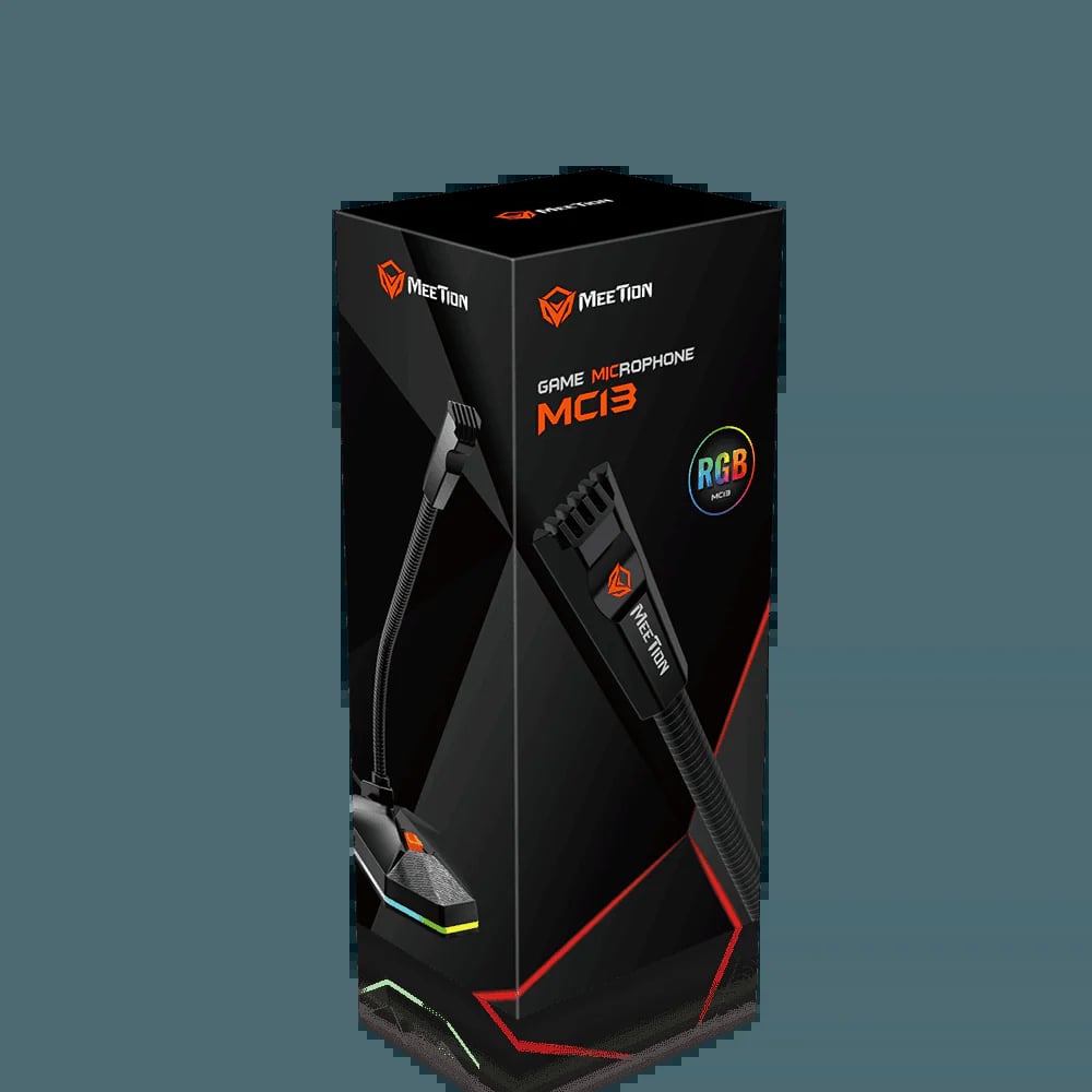 MEETION RGB Gooseneck Gaming Microphone MC13 - Image 2