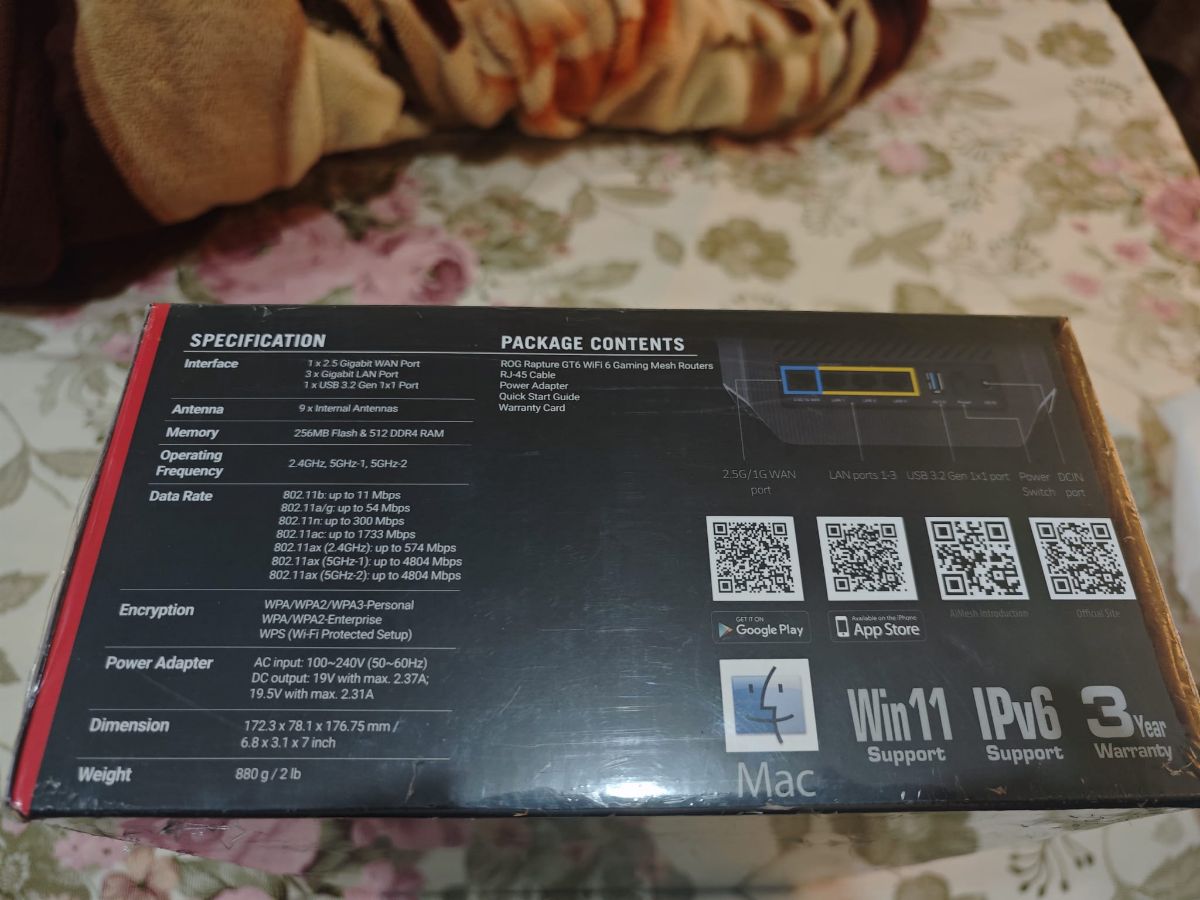 ROUTER high speed Asus ROG RAPTURE GT6 - Image 2