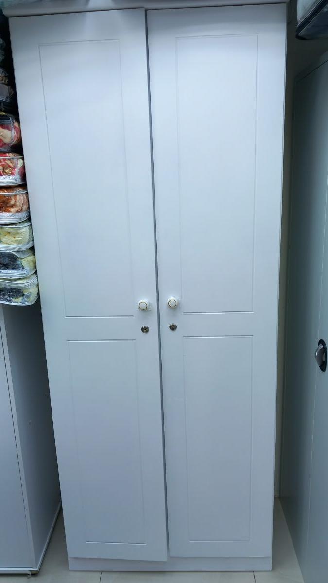 WOODEN WARDROBE 2DOORS BRAND NEW SALE CONTACT 77661505 - Image 6