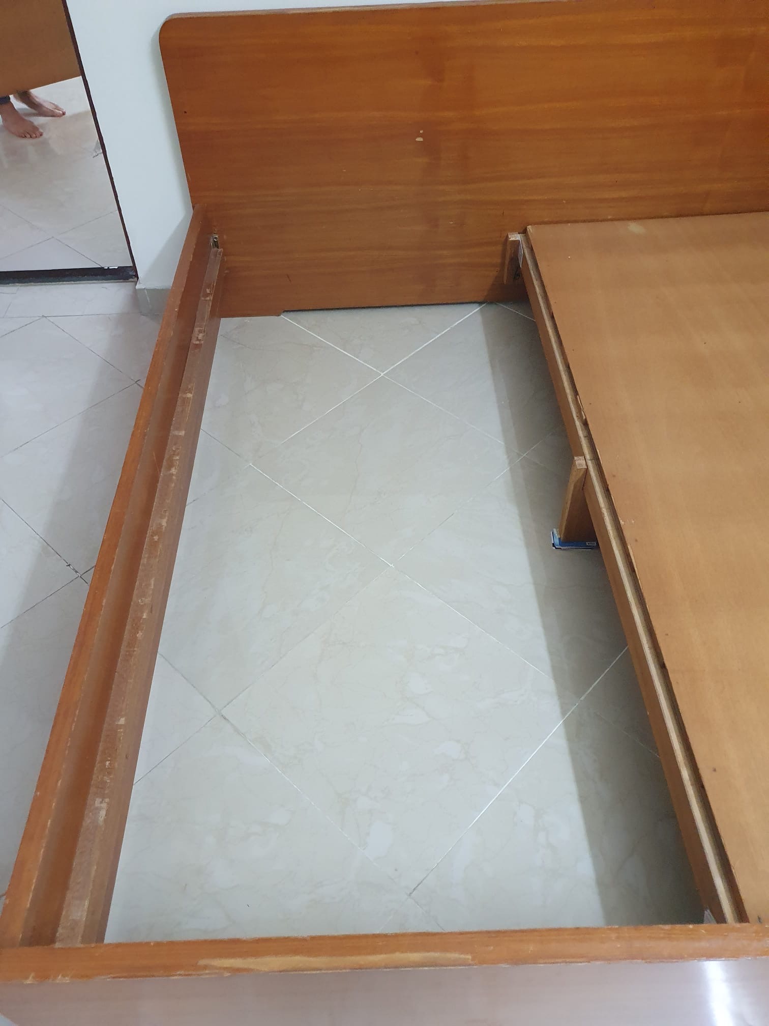 Wooden Bed - Image 1