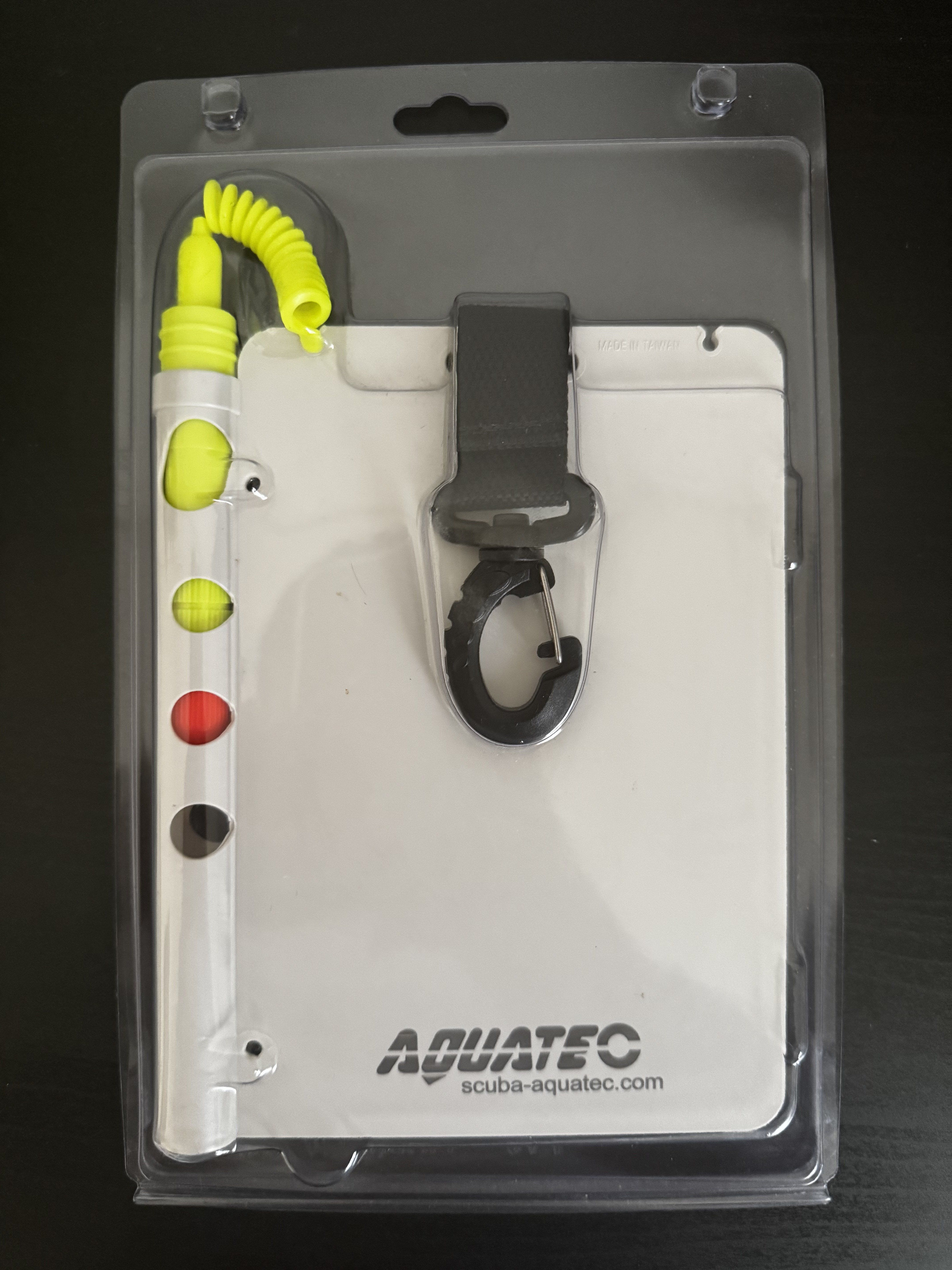 Aquatec underwater scuba diving slate with pencil - Image 1