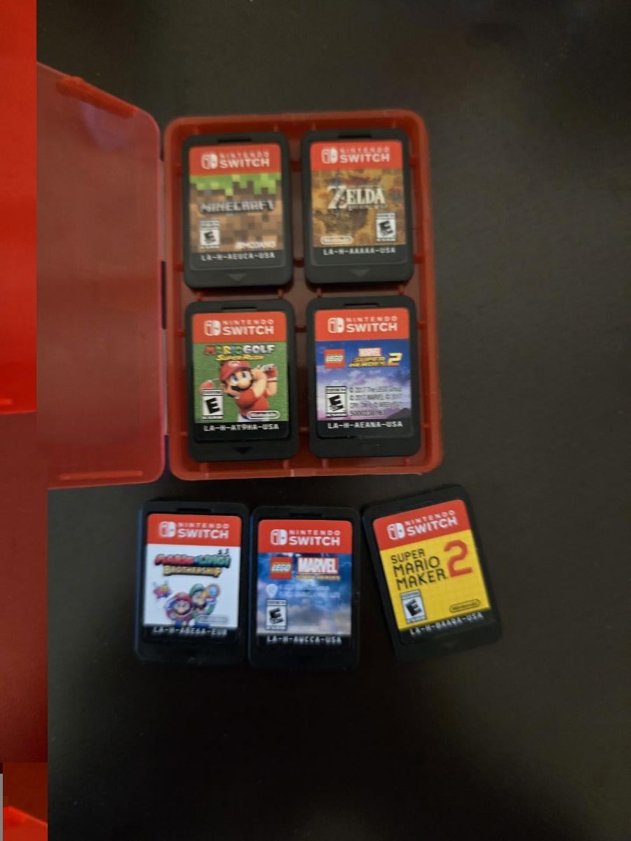 Nintendo switch games 120 a piece. Mario, Zelda,Minecraft, paper Mario, marvel - Image 1
