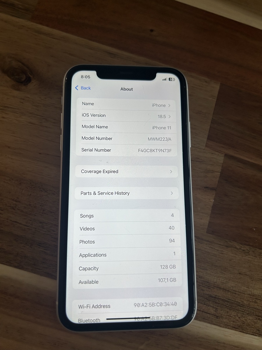 iPhone 11 white 128gb - Image 6