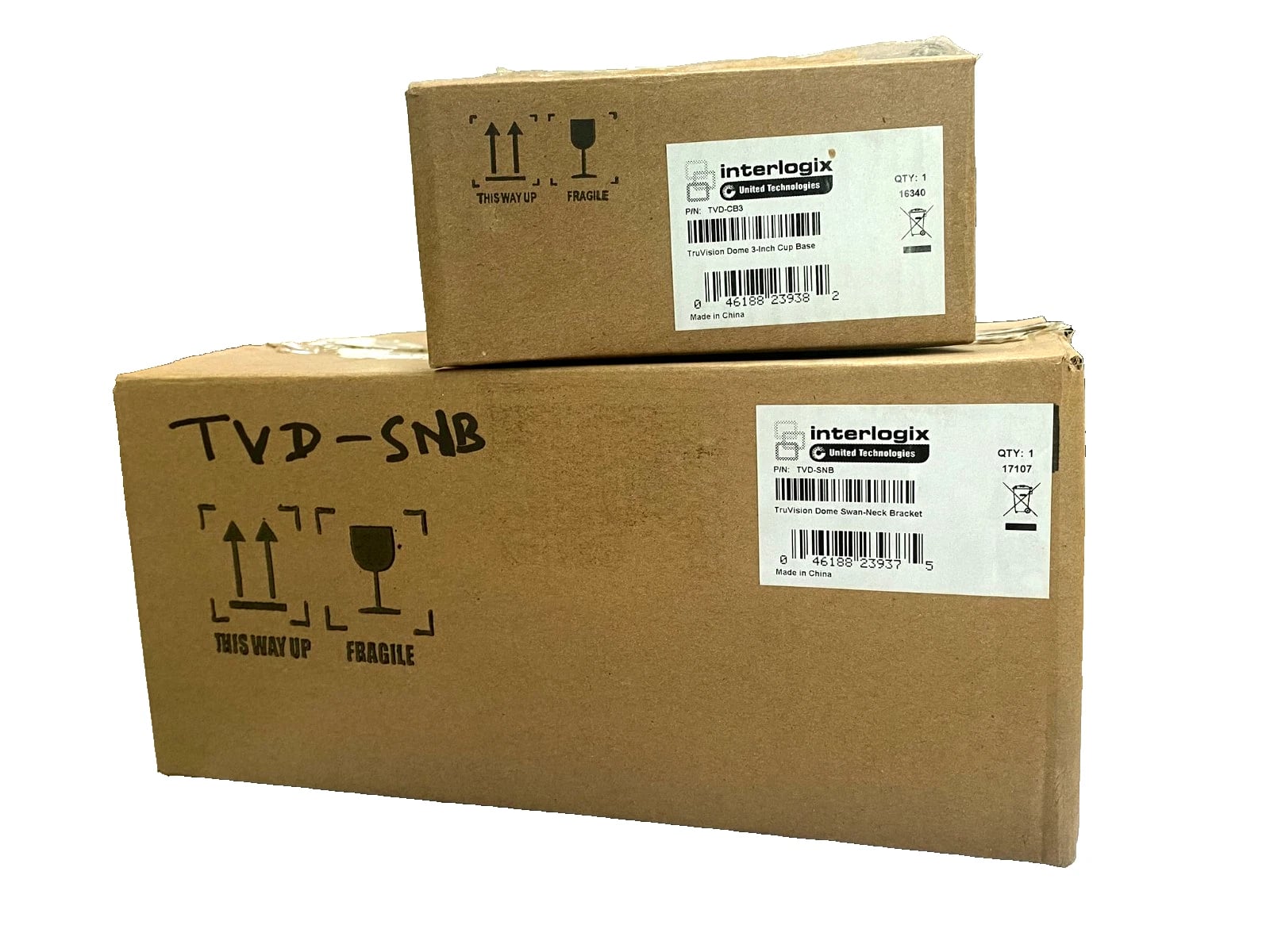 Interlogix TruVision Dome Camera Mounting Kit TVD-C2B TVD-SNB Wall Pole Bracket - Image 1