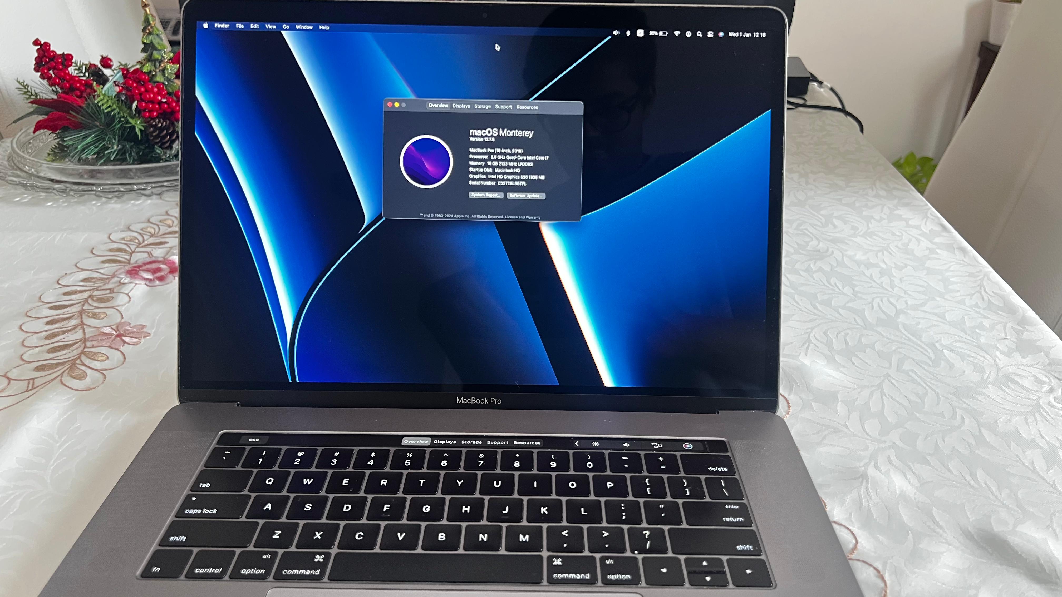 MacBook Pro w/Touch Bar Space Gray Laptop - Image 4