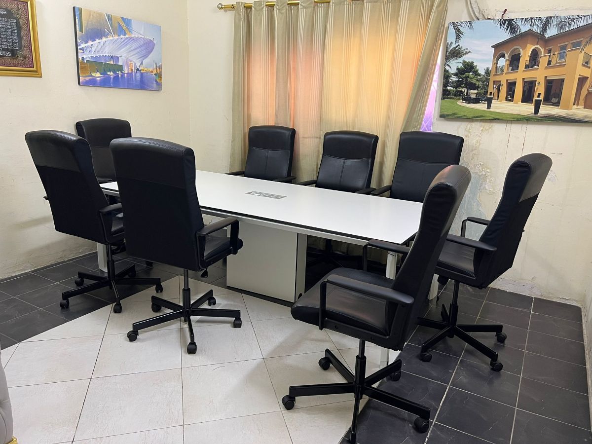 Used office desk and chair buy sell in qatar 55157083 - Image 4