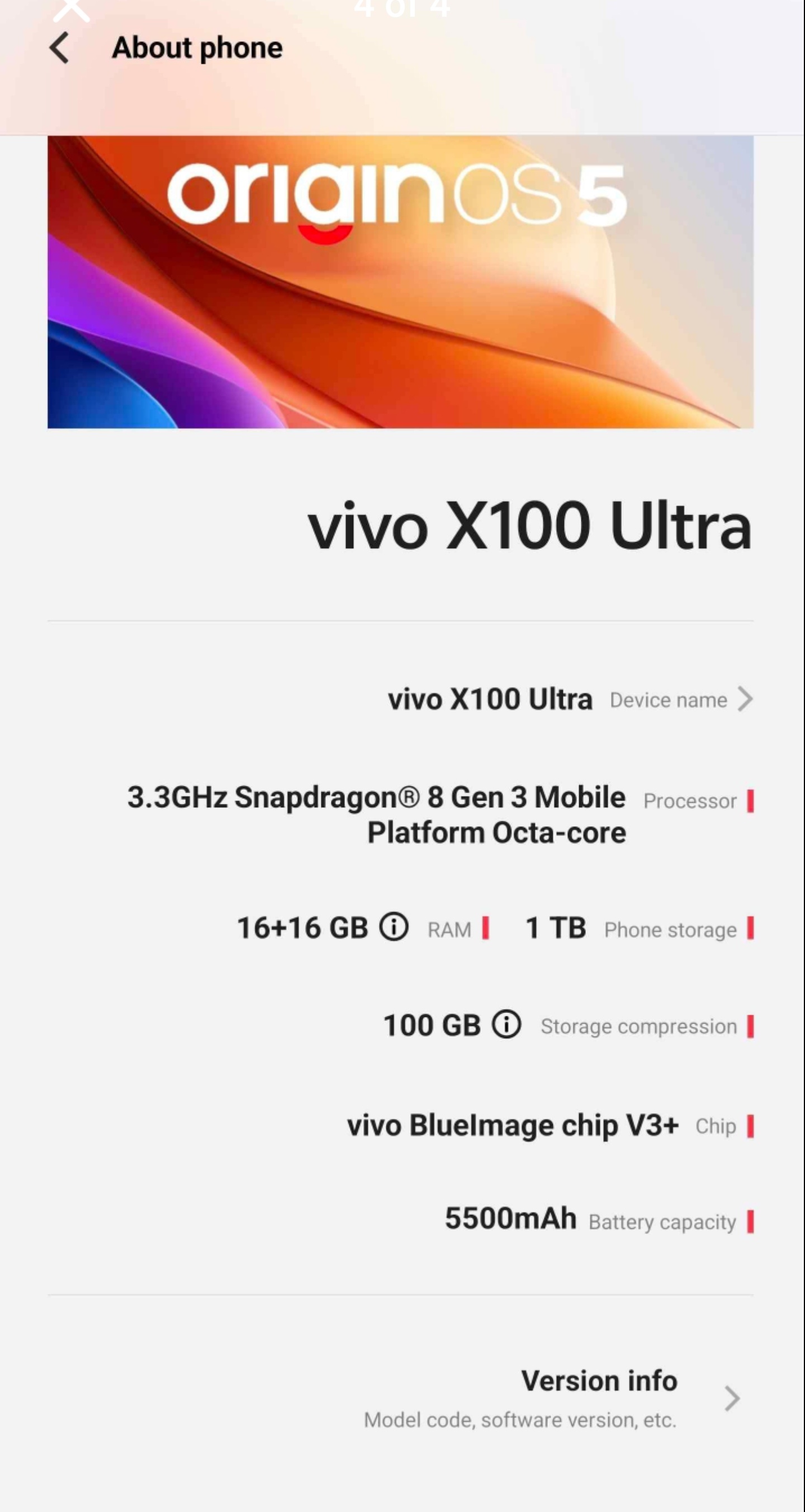 Vivo X100 ULTRA 1TB - Image 4