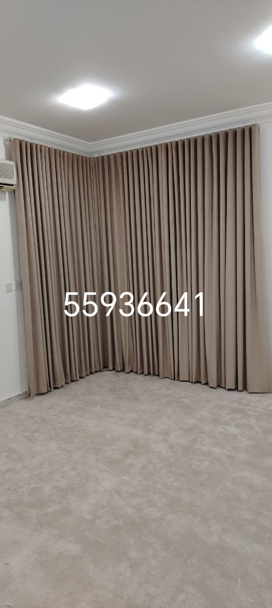 Wave design curtain and sofa carpet need anyone call and WhatsApp number 55936641 - Image 6