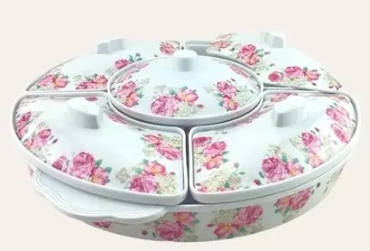 Melamine Party Serving Set Buffet Set / Round Buffet  - Image 4