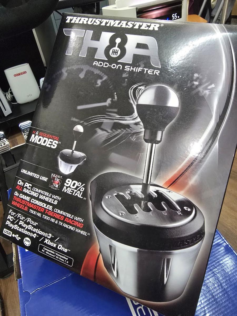 Next Level Racing Wheel Stand 2.0 + Thrustmaster T300 Ferrari Integral Racing Wheel Alcantara Edition + TH8A Shifter - Image 13