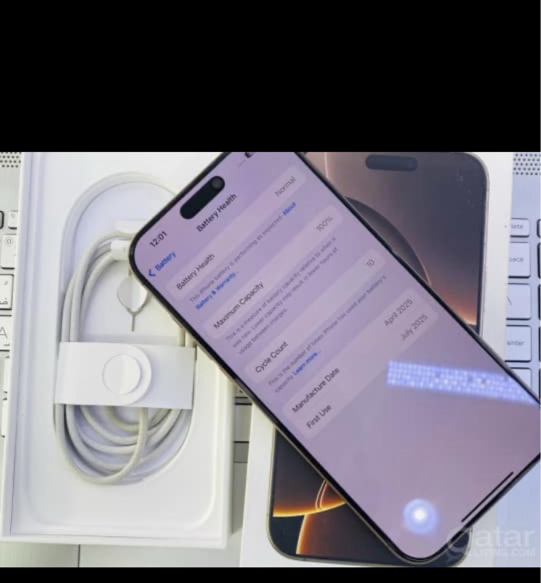 16 promax 256gb 5 month apple warranty - Image 3