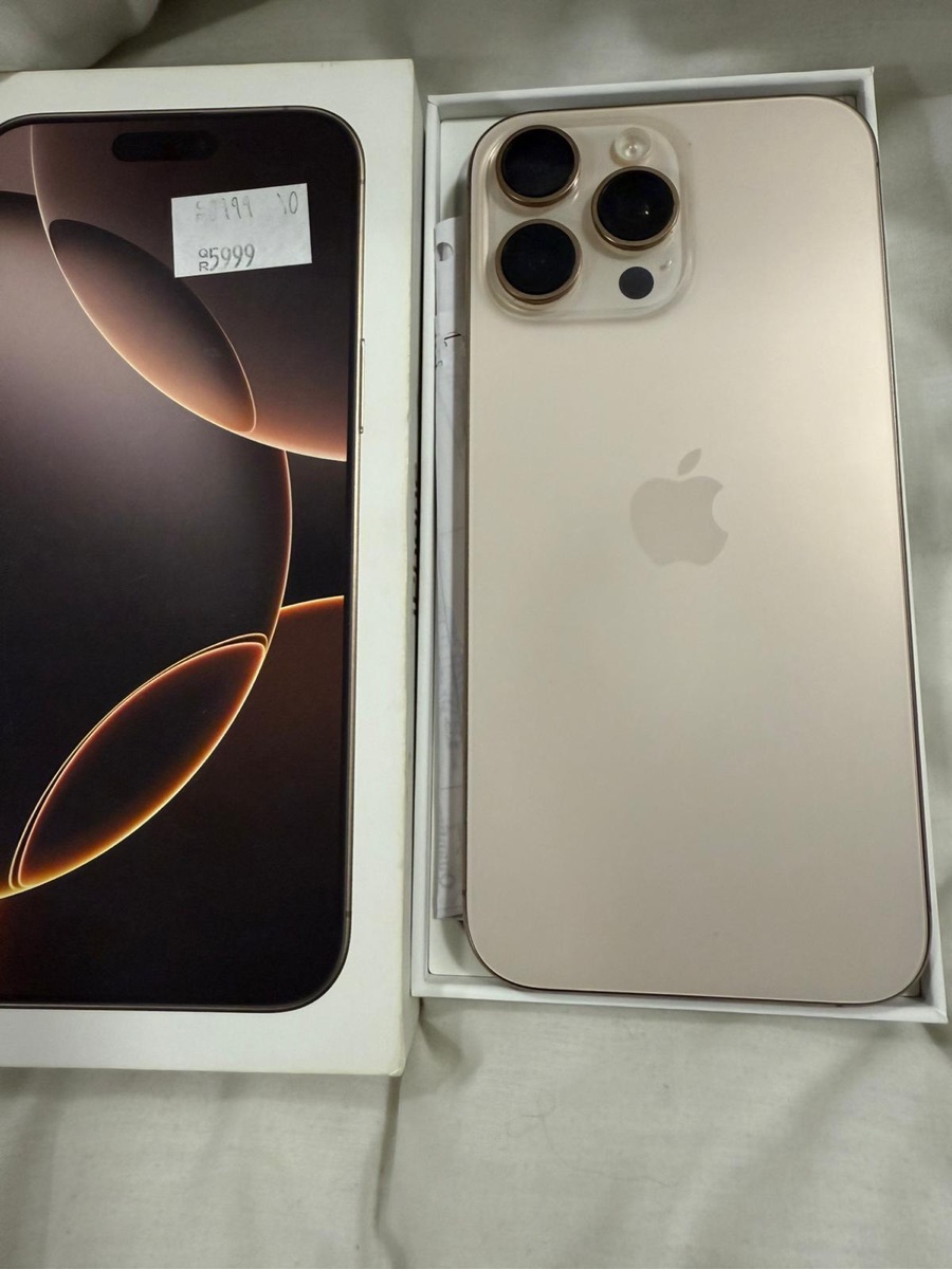 Apple iphone 16pro max dessert titanium - Image 5