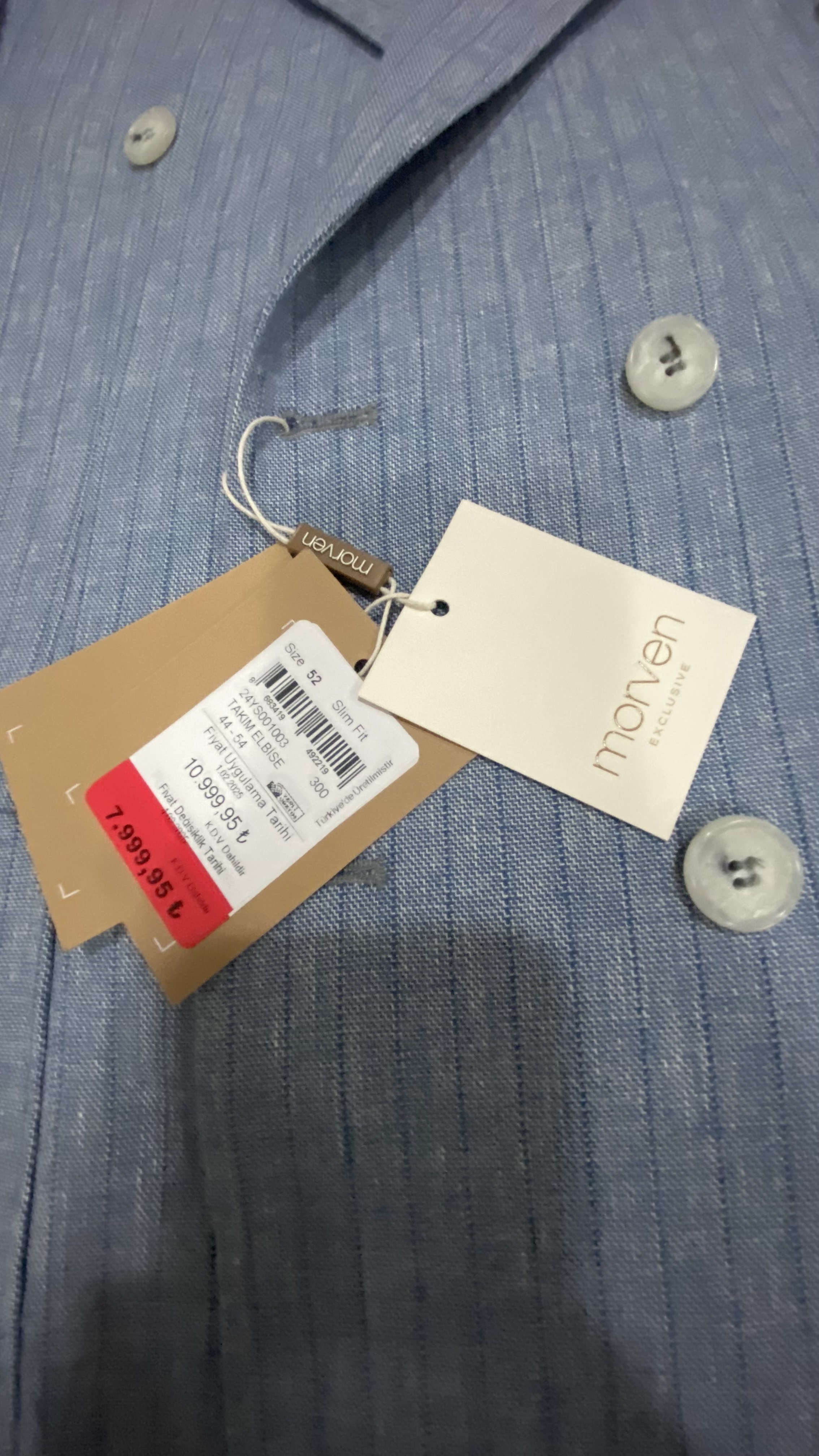Brand new linen suit very high quality  - Image 2