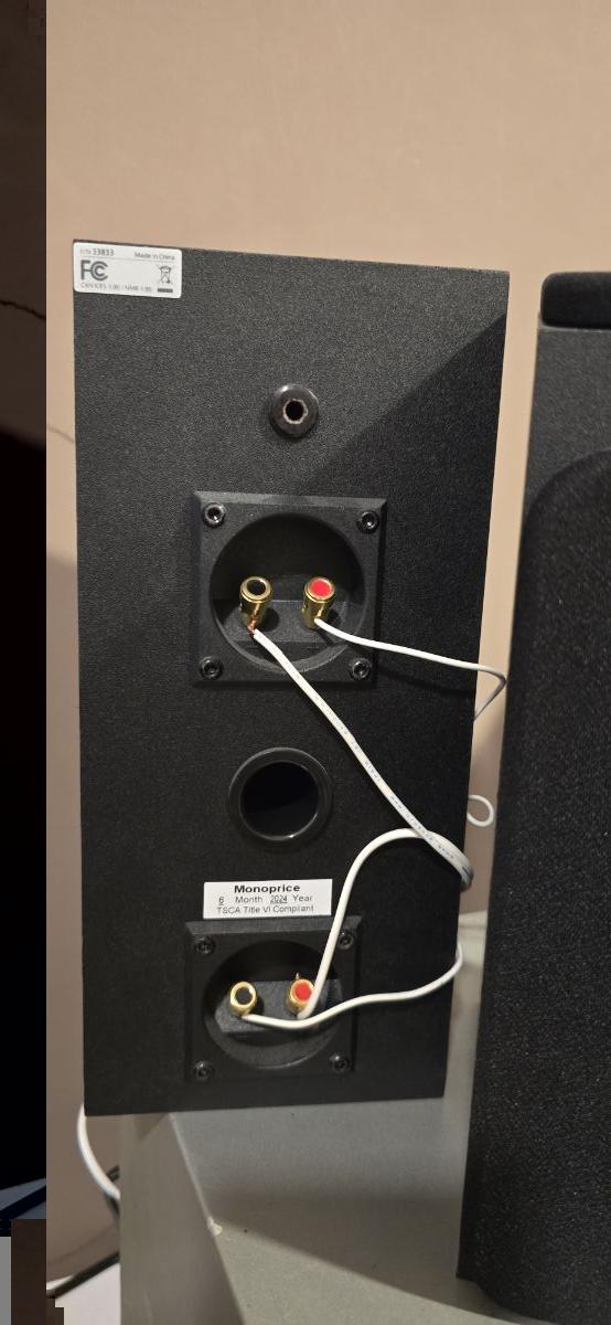 Monoprice Premium Immersive Satellite Speakers - Pair, 3 Inch Woofer, 3/4Inch  - Image 2