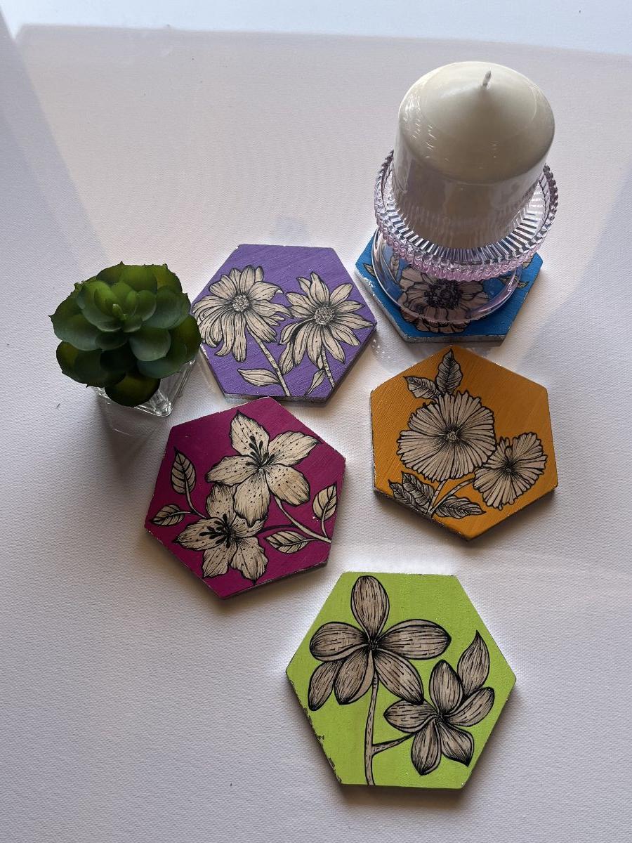 Hand painted home decor - Image 5