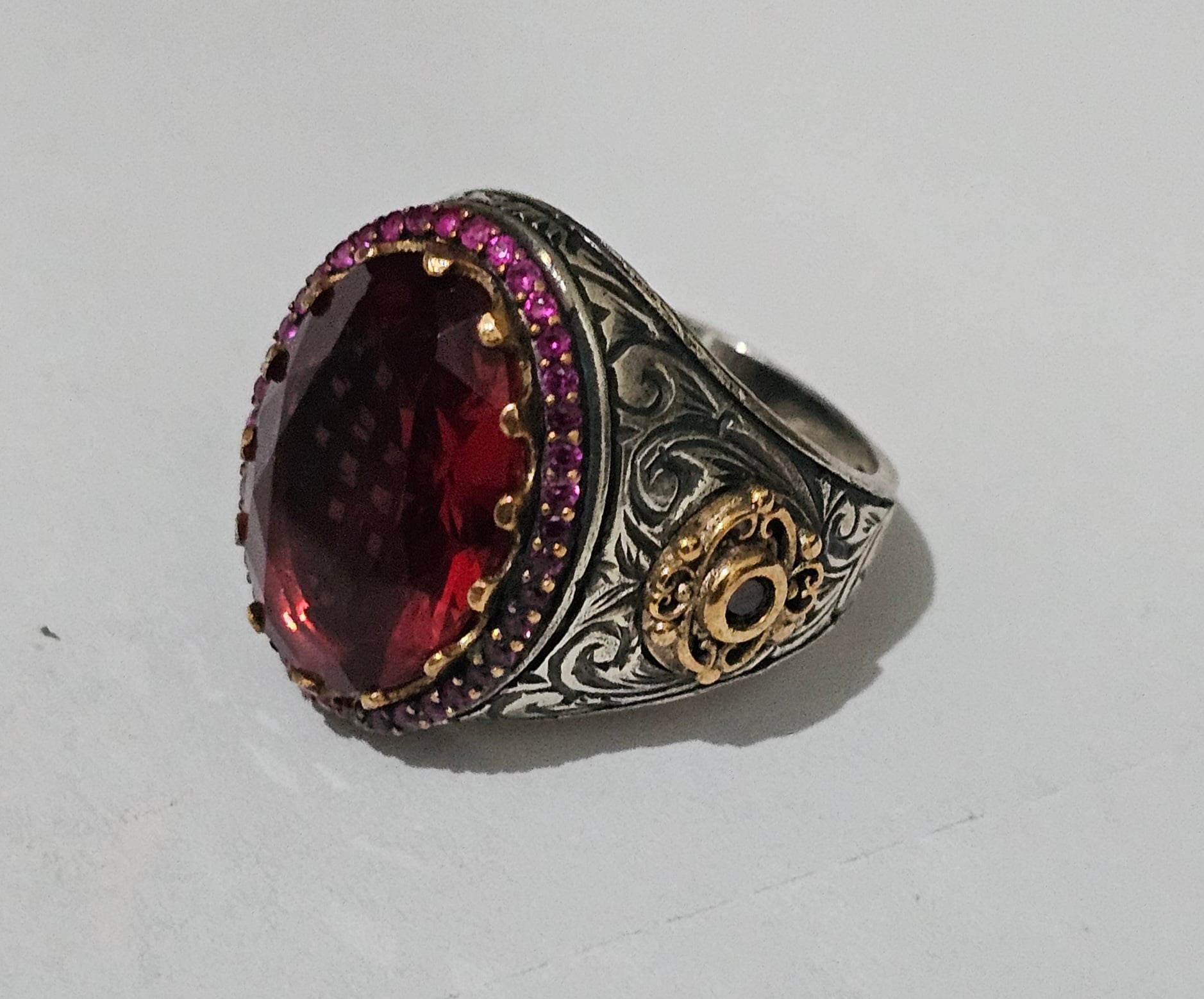 Handmade Silver Zultanite Stone Ring  - Image 2