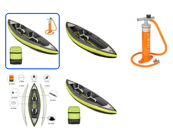 inflatable kayak 2 person - Image 1