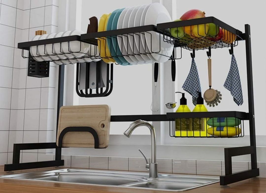 Pot rack dry rack kitchen - Image 2