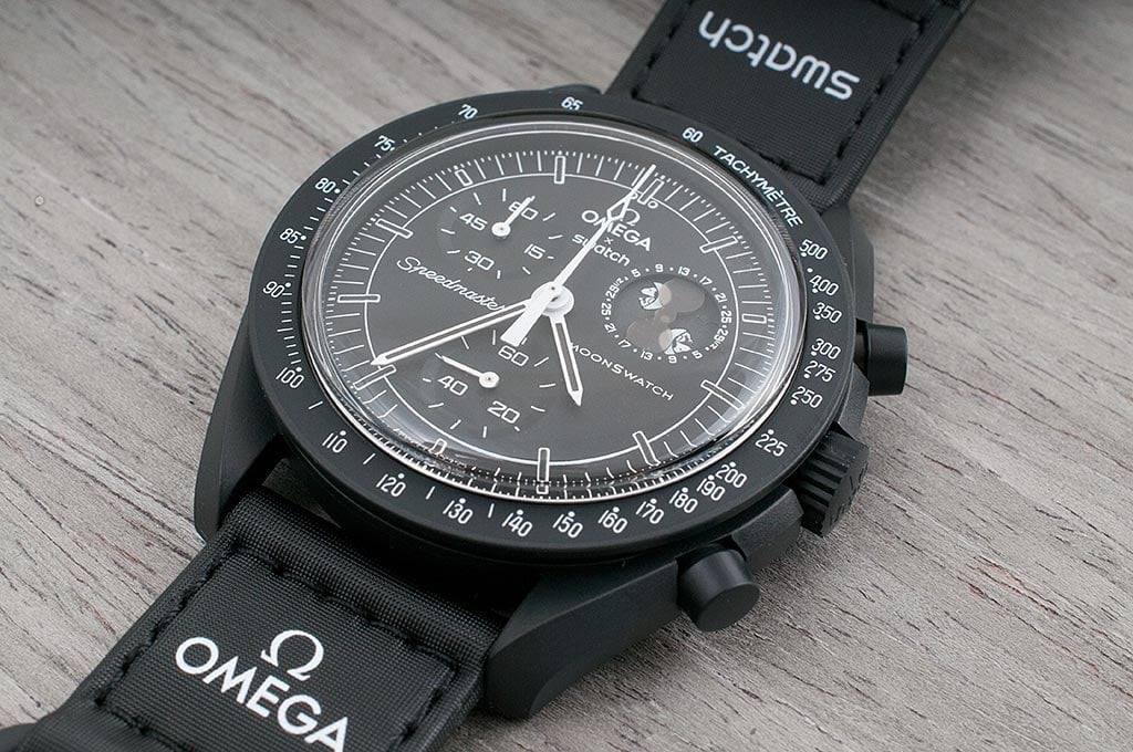 Brand New Unused Omega Moonswatch Snoopy Black Color - Image 2