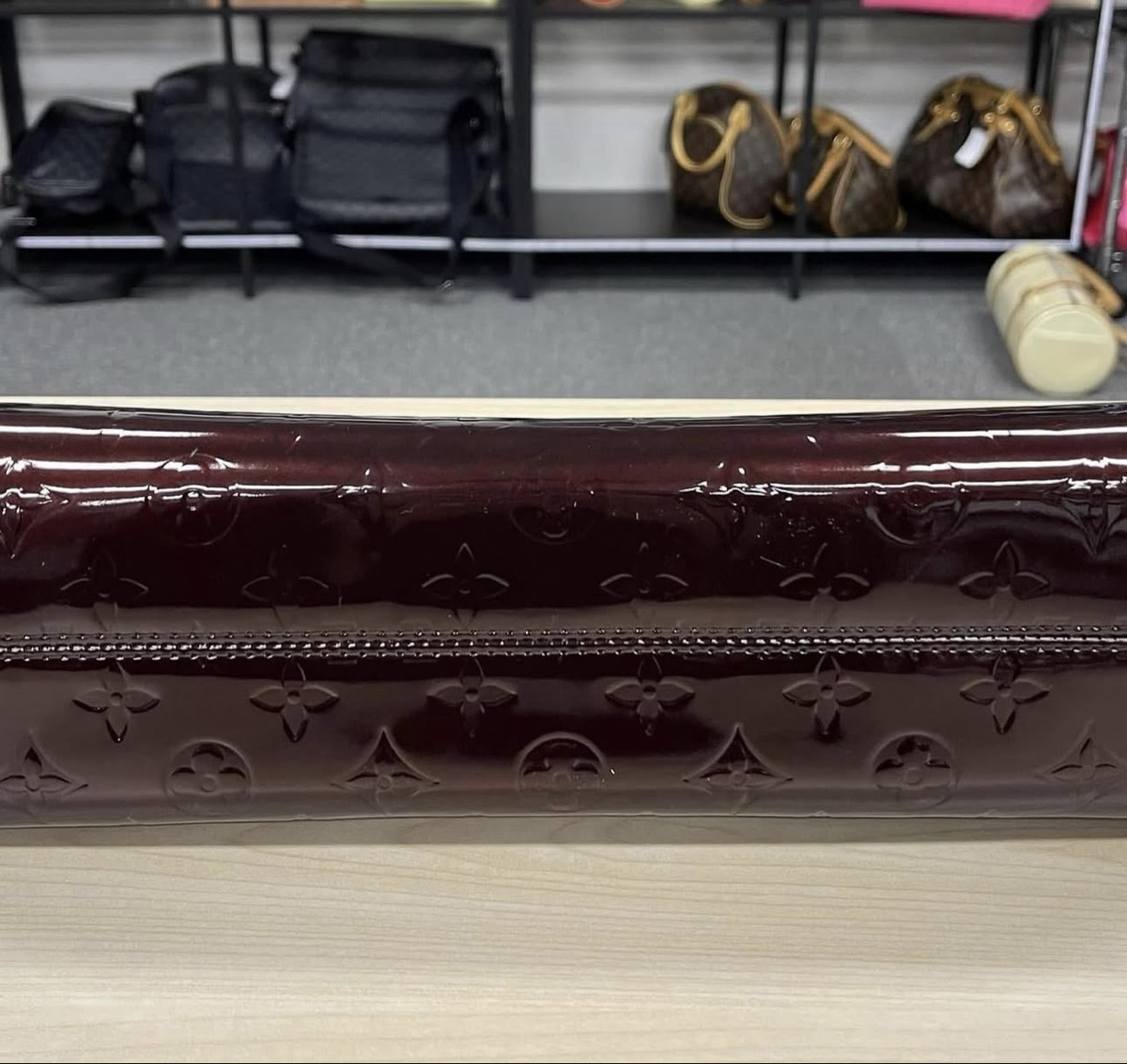 LV maroon bag - Image 4