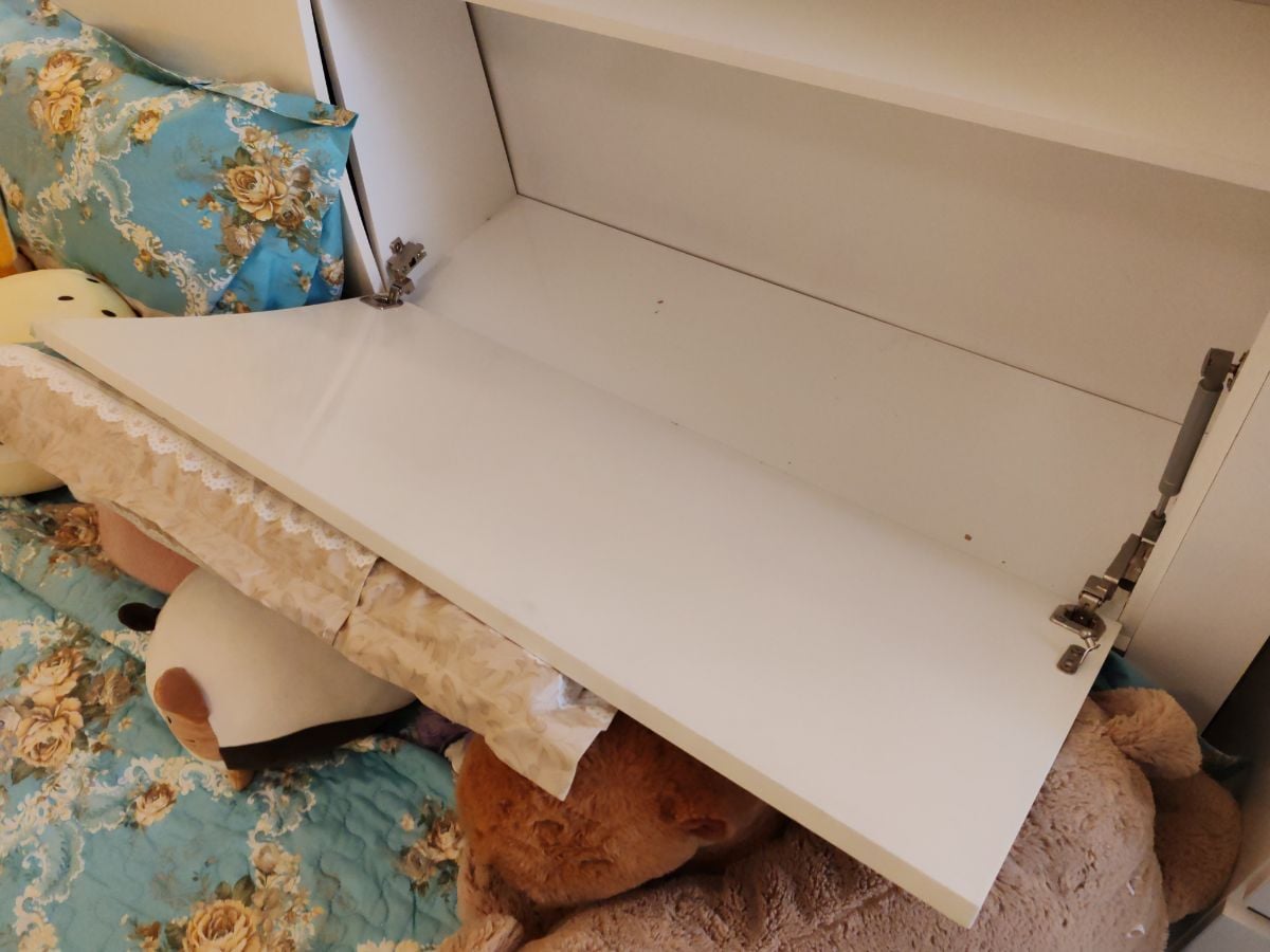 Large bed with mattress for sale - Image 4