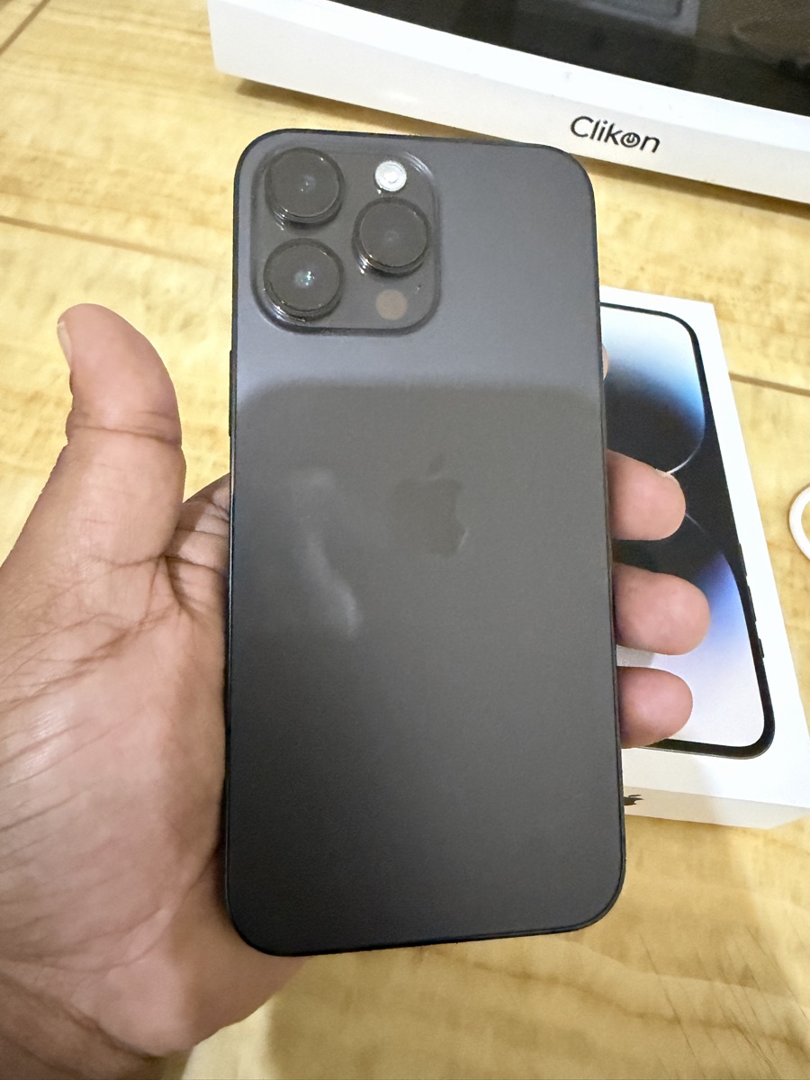 Iphone 14 promax 256gb black - Image 1