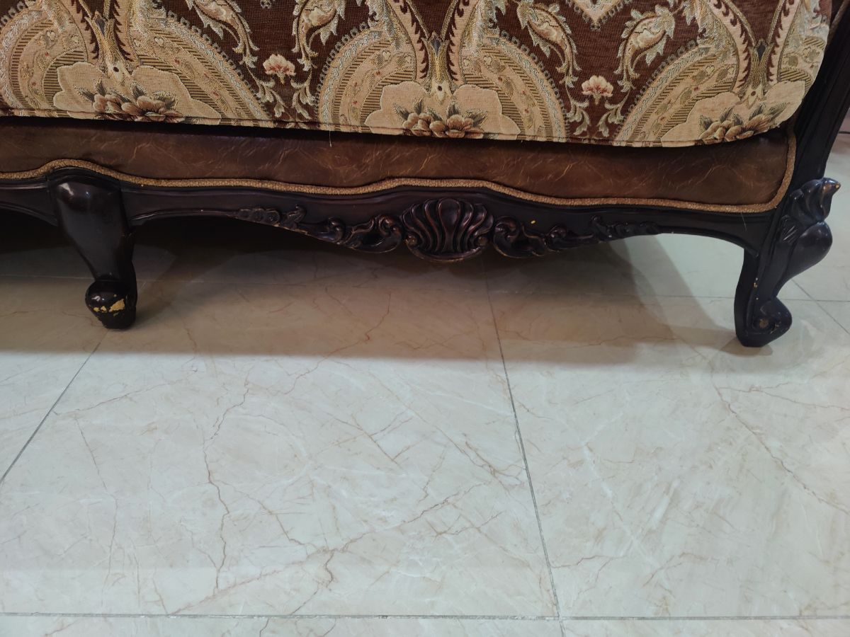 3 Piece Sofa set strong wood - Image 2