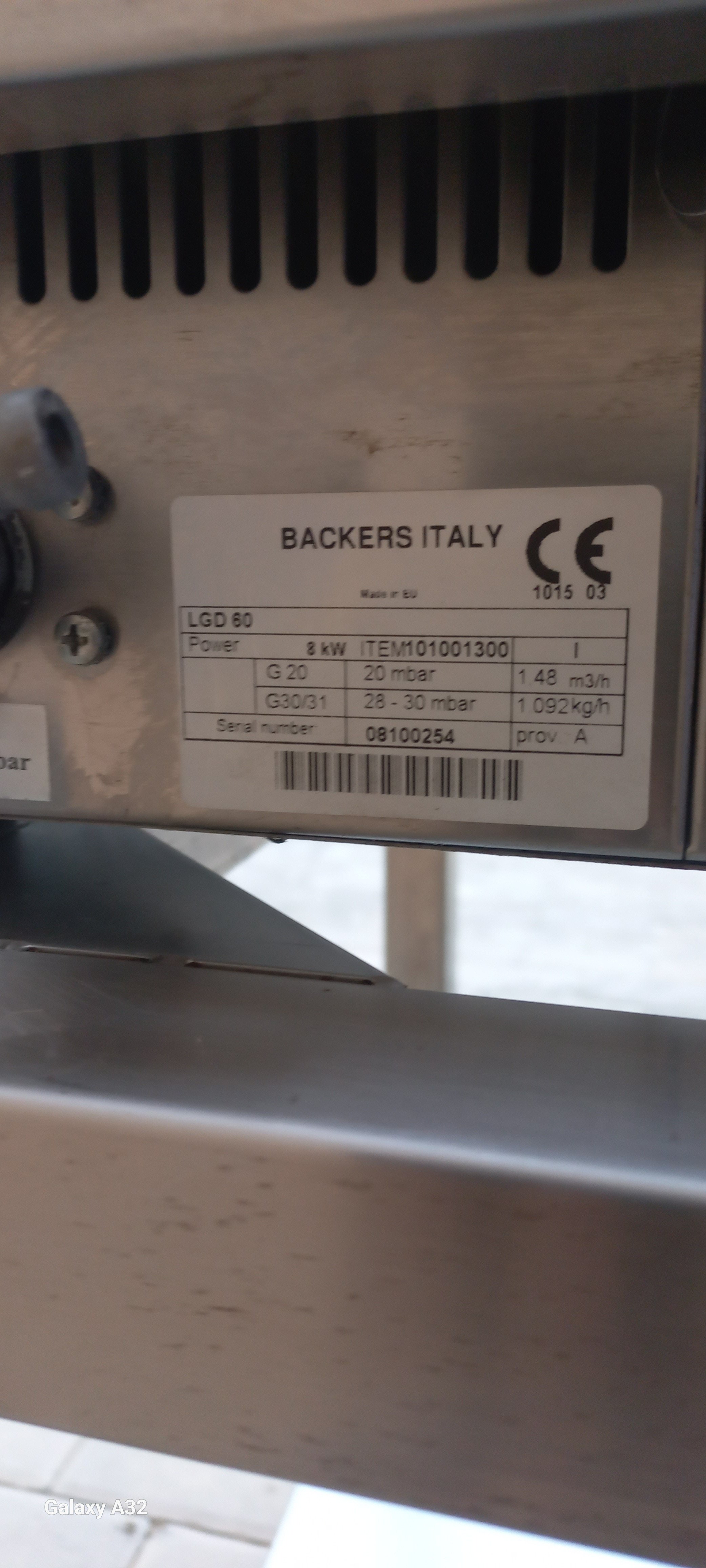 Hot plate grill, on stand.Stainless Steel - Image 4