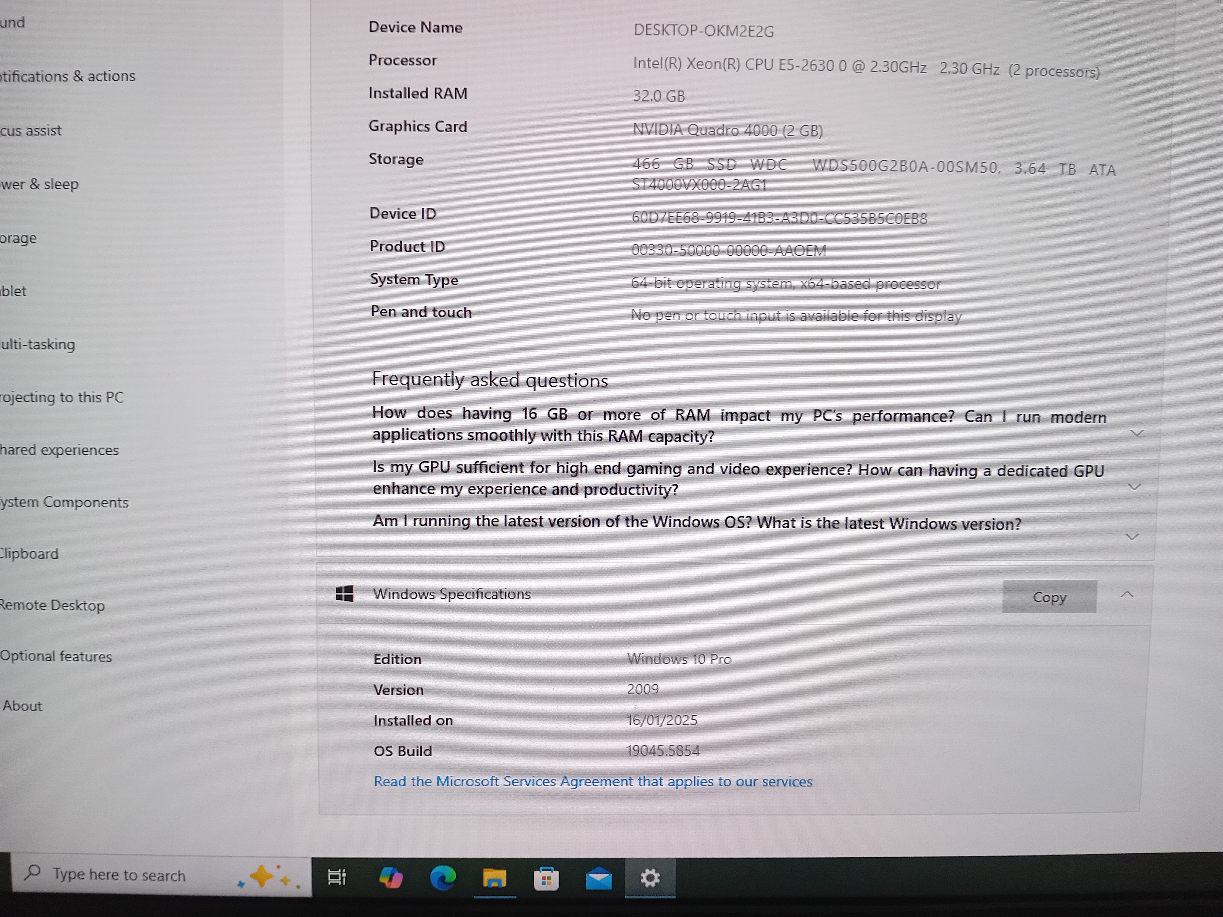 DELL T5600 DUAL PROCESSORS + DELL P2419H FRAMELES  MONITOR - 77490866 - Image 3