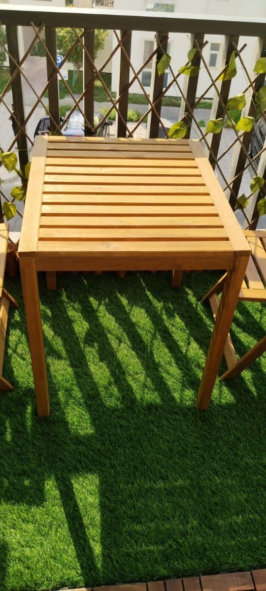 Garden table with chairs. Balcony table with chairs - Image 1