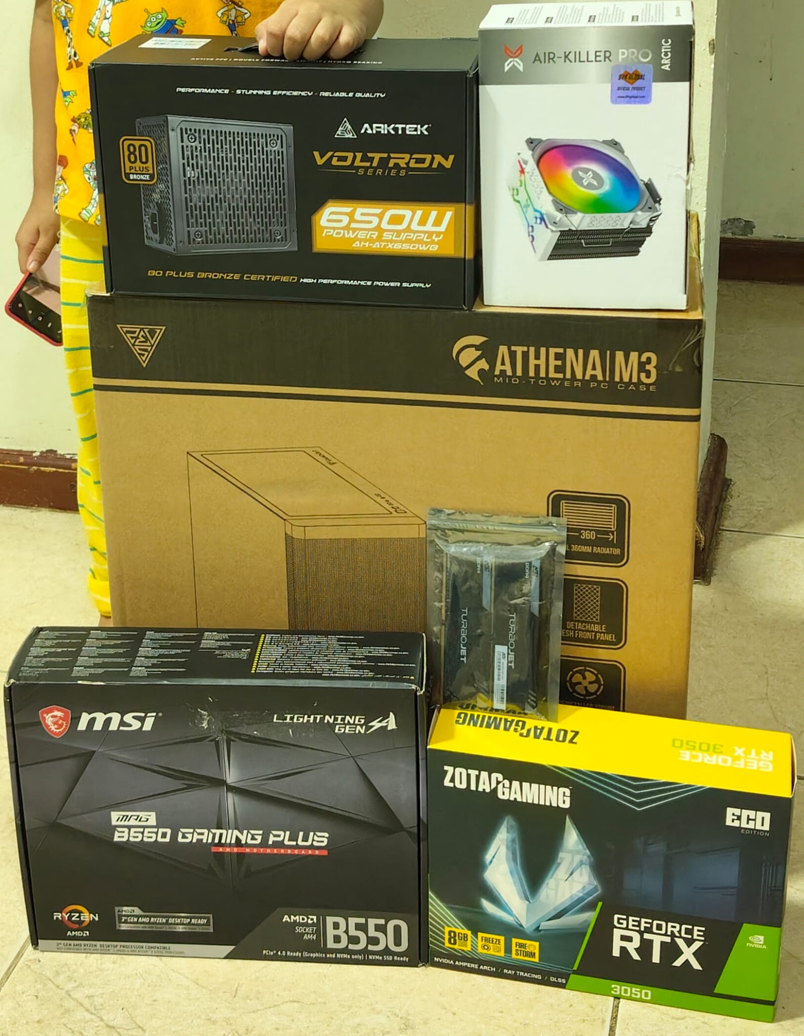 Urgent Sale Gaming Computer, Intel Core i7 3.8 Ghz 10700K, RTX 3050 8gb - Image 9