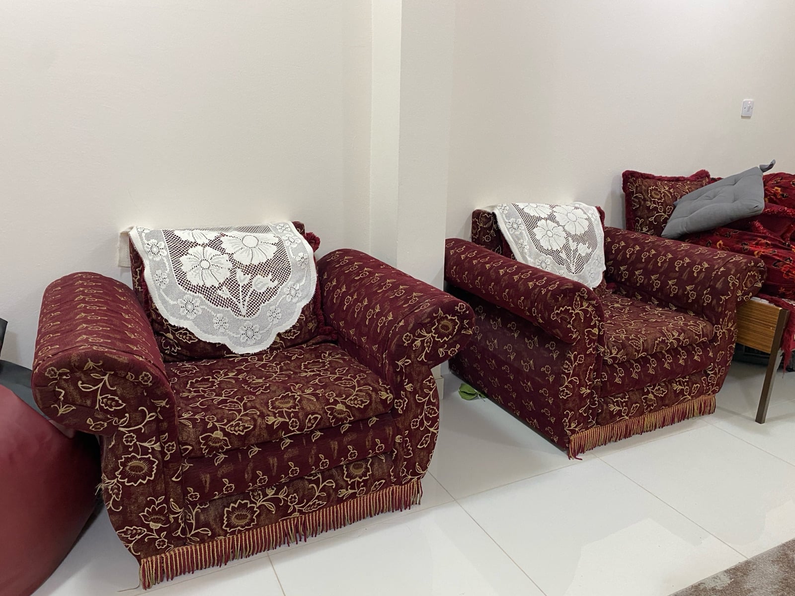 2 Large single seater with Cushion for Sale - Image 1