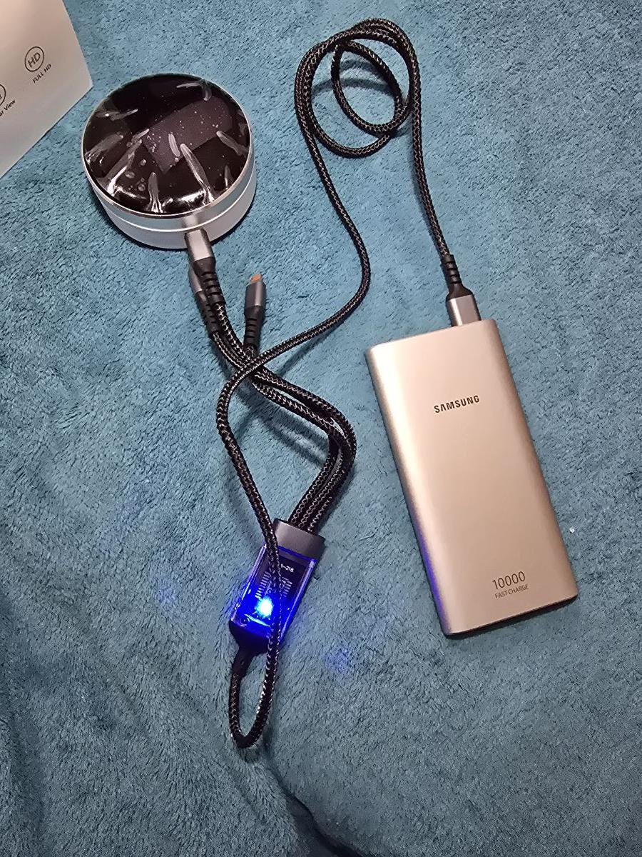 Mobile 3-in-1 breaded  cable charger - Image 3