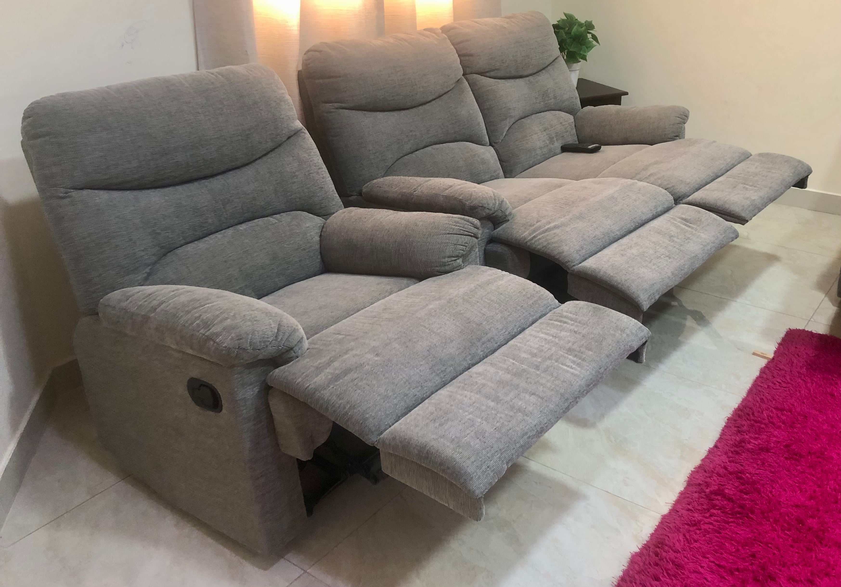  Recliner sofa set 3+2+1 (almost like new) - Image 11