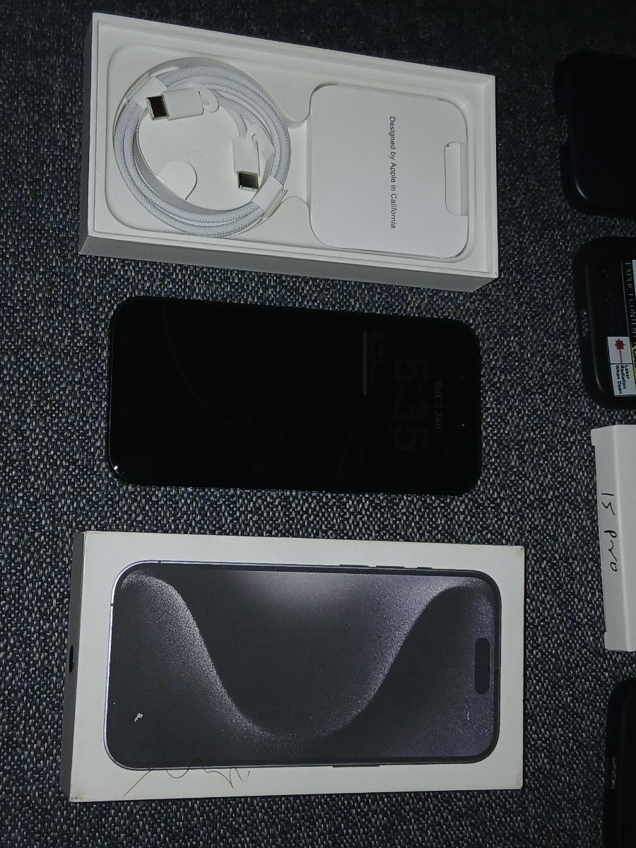 Iphone 15 pro 128/gb blue titanium - Image 14