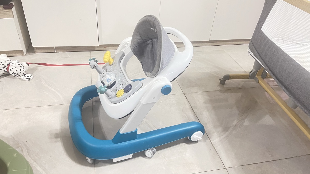 Two baby walkers available in good condition one walker is 2 in 1 - Image 2