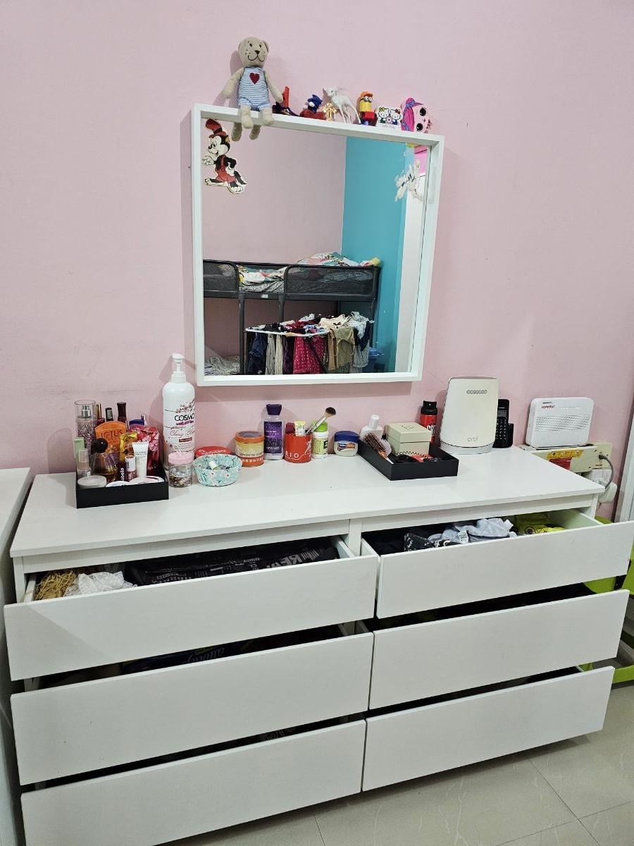 Dressing cum wardrobe table, 2 door cubaord kids - Image 6
