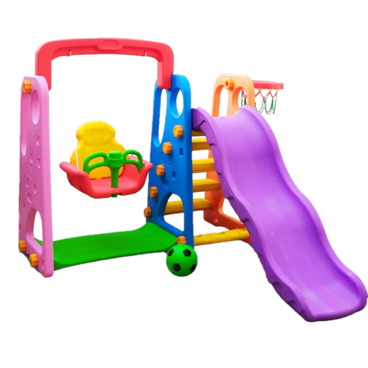 Colorful 3 in 1 Colored Playground Multicolor - Image 1