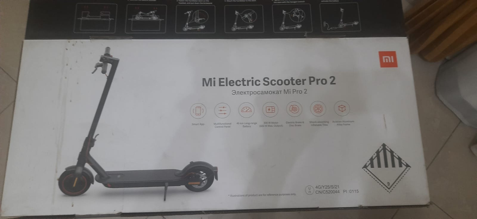 Mi Electric Scooter Pro2 (Used - Very Good Condition, Free Bonus Included) - Image 4