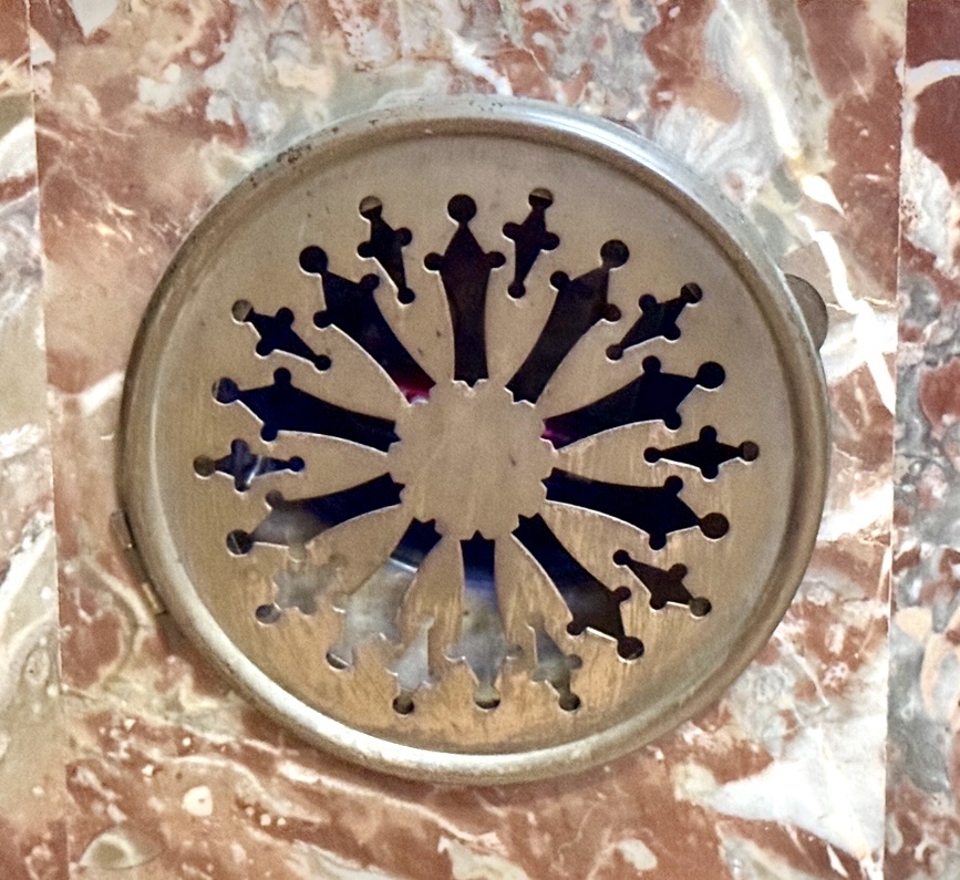 antique marble clock - Image 8