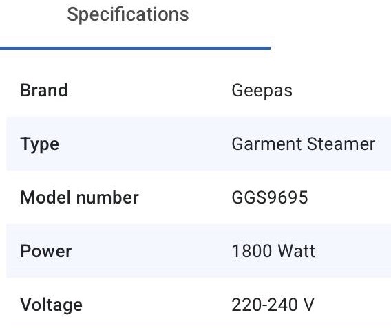 Vertical Garment Iron Steamer - Image 9