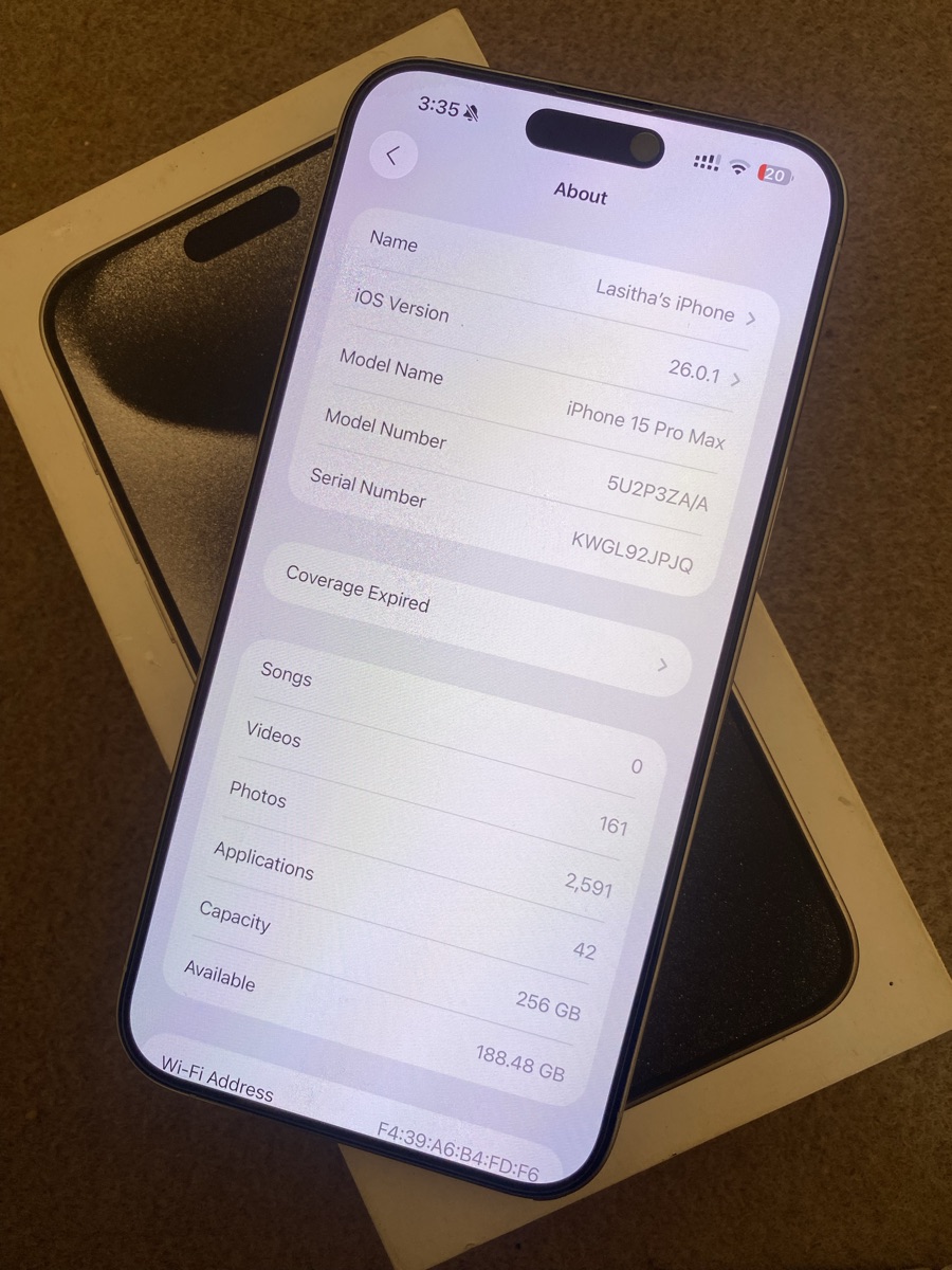 Iphone 15 pro max 256GB - Image 6