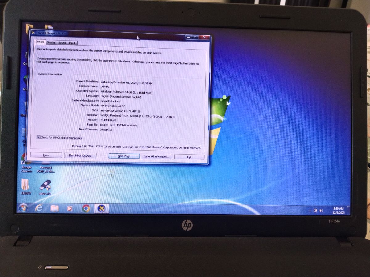 HP laptop - Image 3