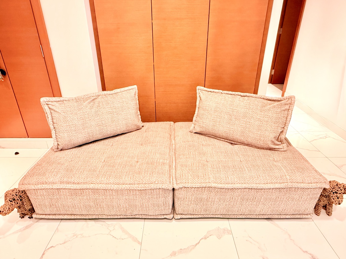 Like Brand New- 2 Majlis Style Sofas from Home Centre - Image 3