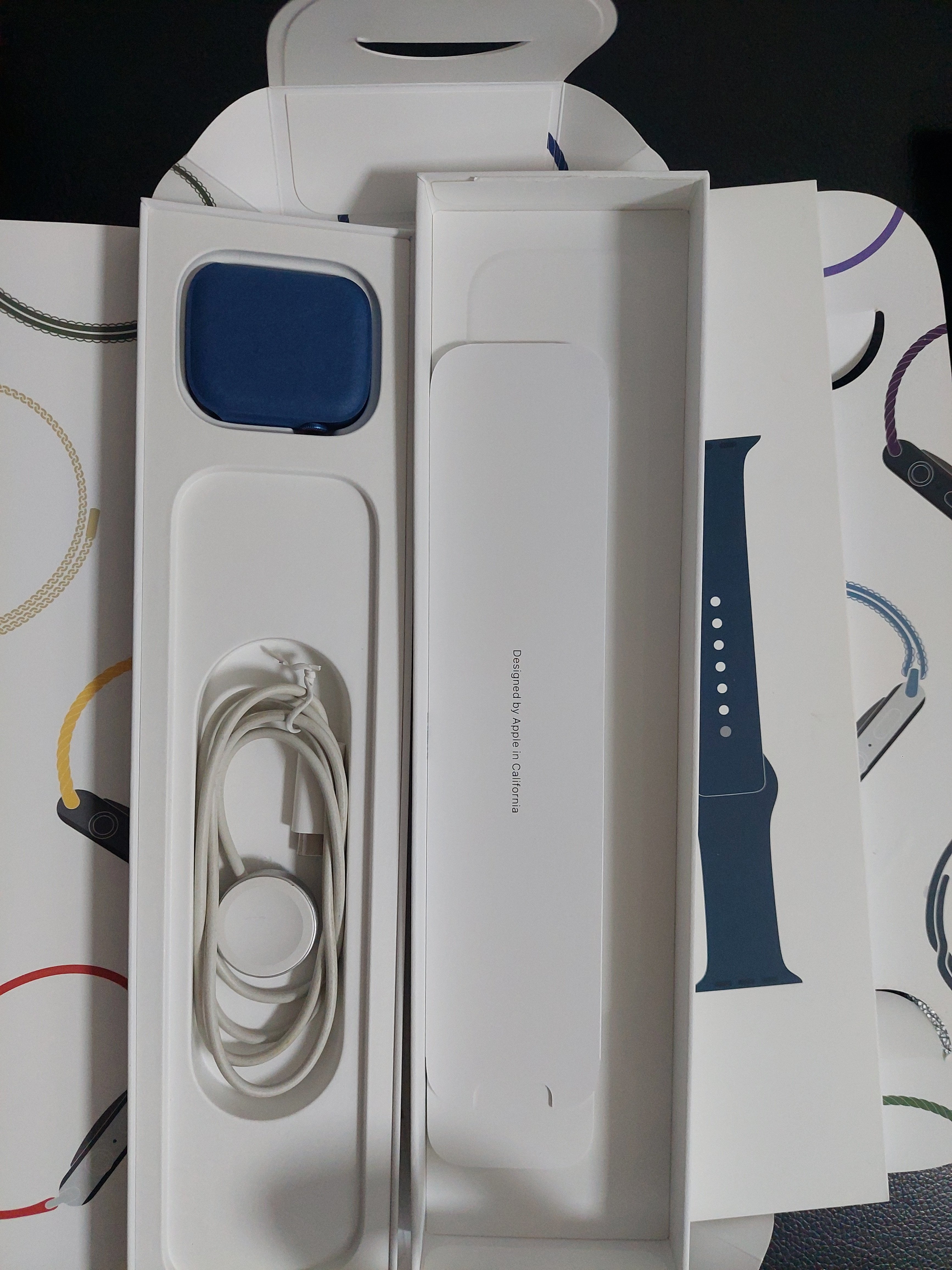 Apple I Watch 44mm,Series 7 GPS+Cellular Esim Version Blue. - Image 4
